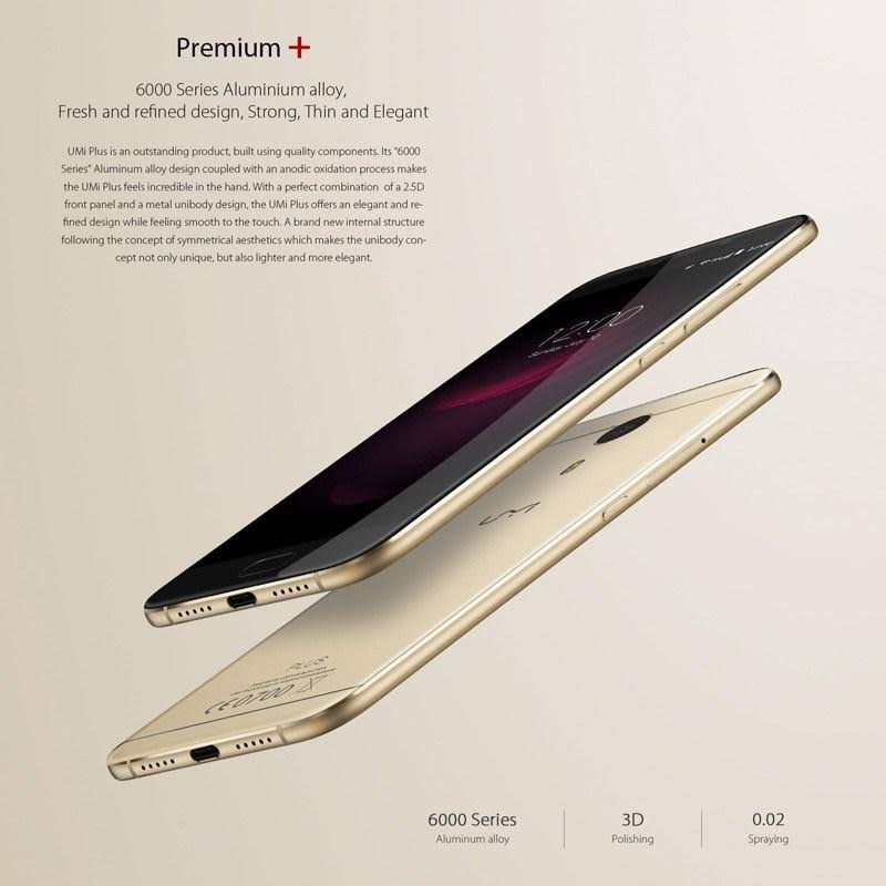 Gold 4GB Ram 5.5 inch IPS FHD Display Dual SIM 13MP Camera Smartphone A487