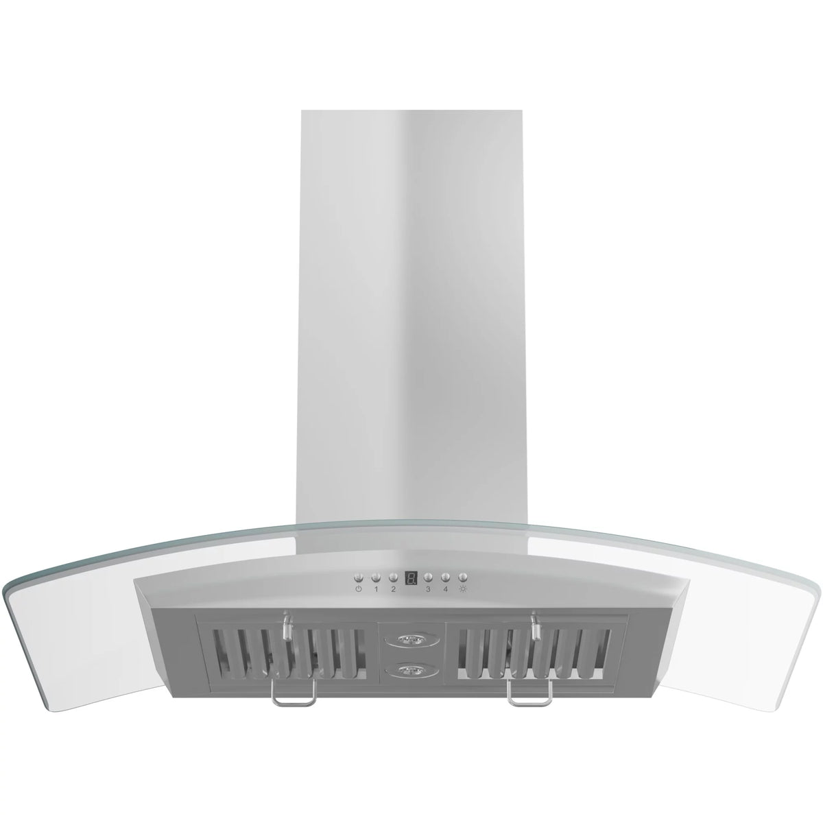 36 in. Island Mount Stainless Steel & Glass Range Hood X90857
