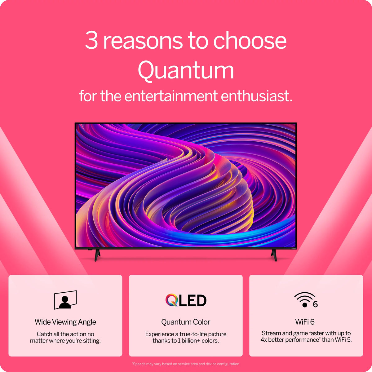 65 Class Quantum 4K QLED HDR Smart TV K880