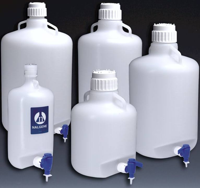 LDPE 4 L Carboy with Spigot (Case of 6) P5381