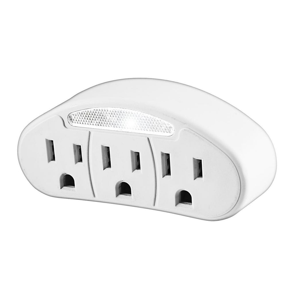 3 Outlet Adapter, 2 Pack B188032