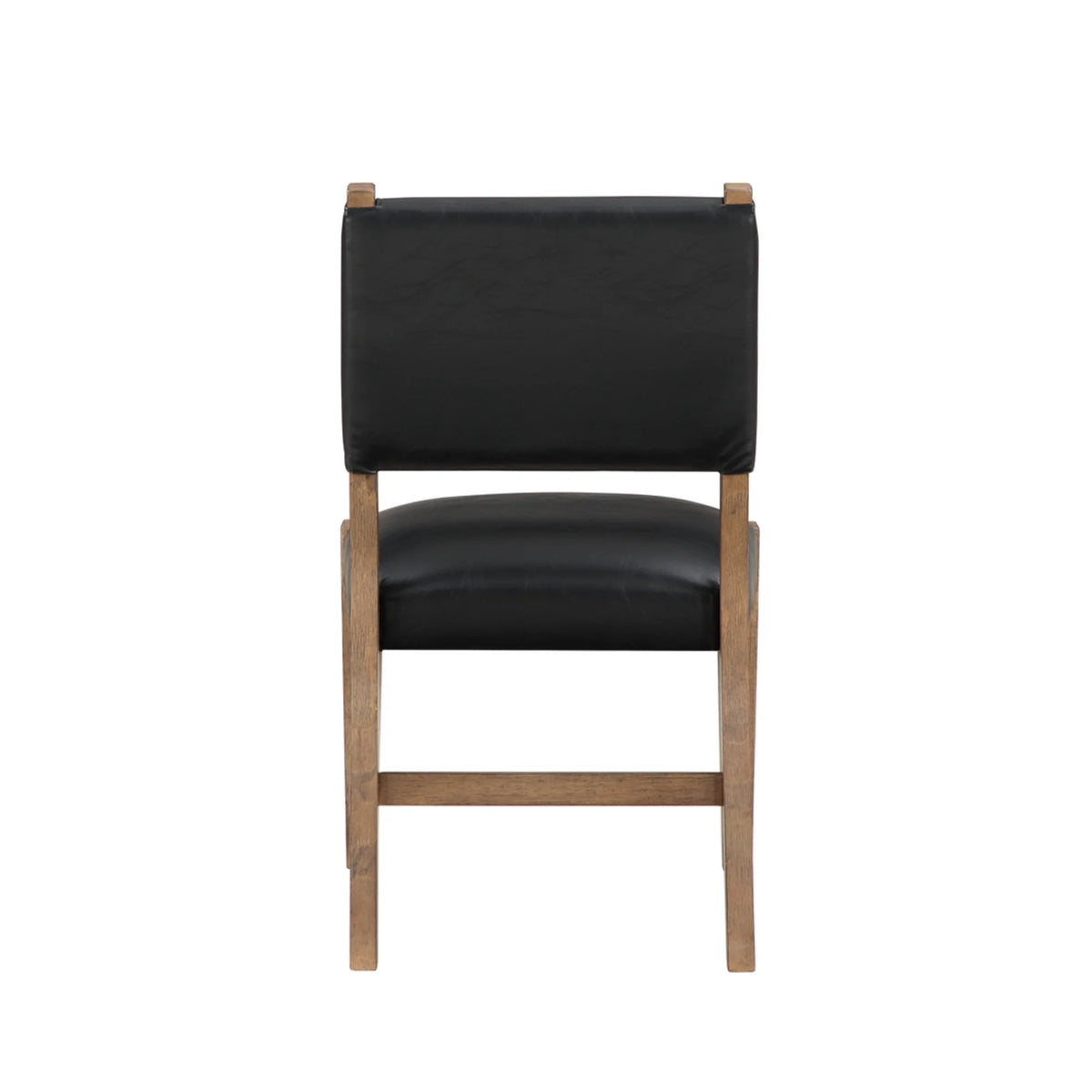Dark Driftwood Wood Side Chair Set of 2 M4143