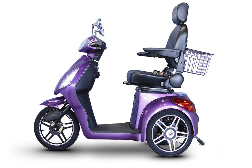 Lavender 3-Wheel Scooter with Electromagnetic Brakes B35844