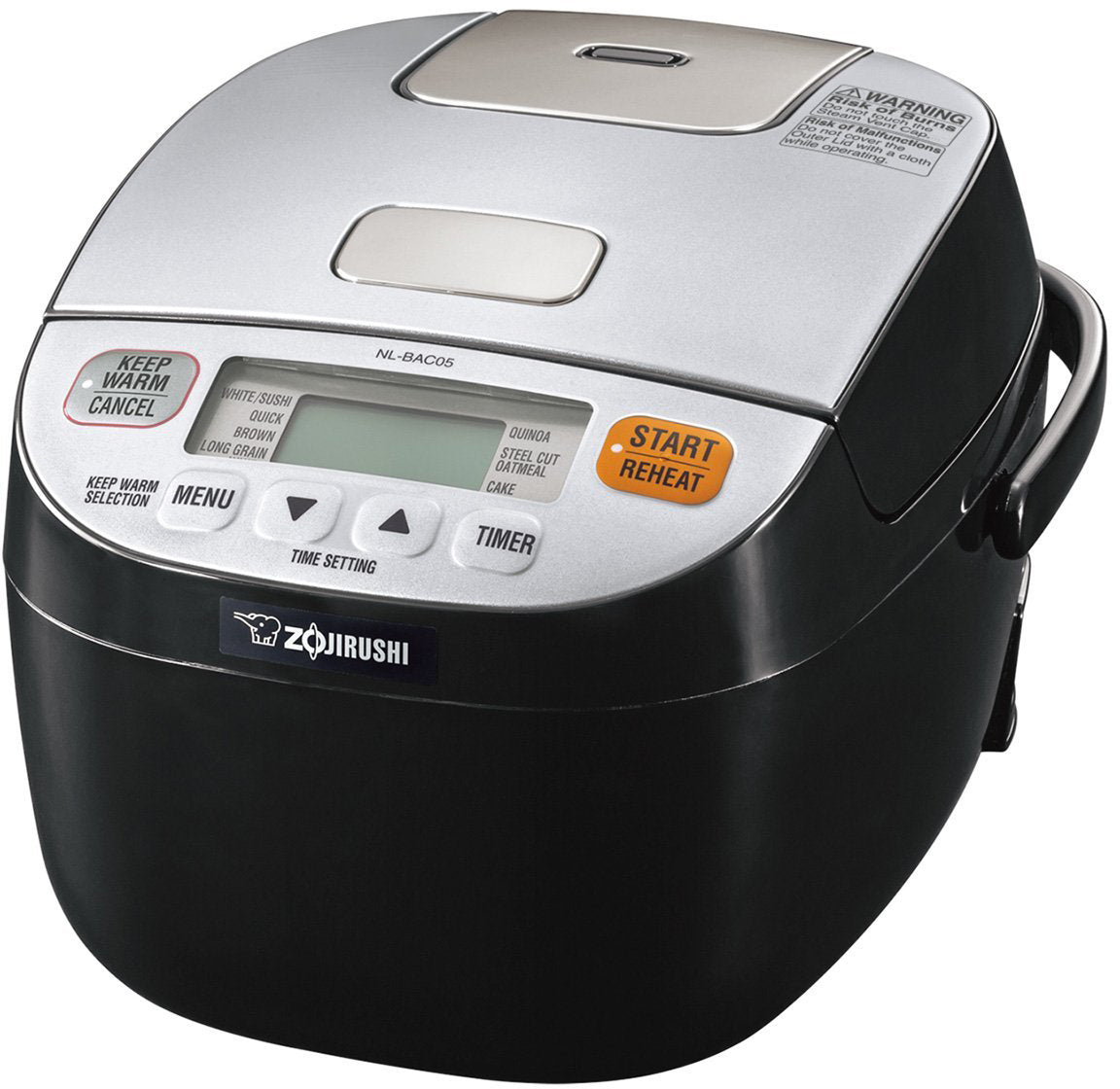 Micom Rice Cooker (3-Cup) with Rice Washing Bowl and Oven Mitt F1302