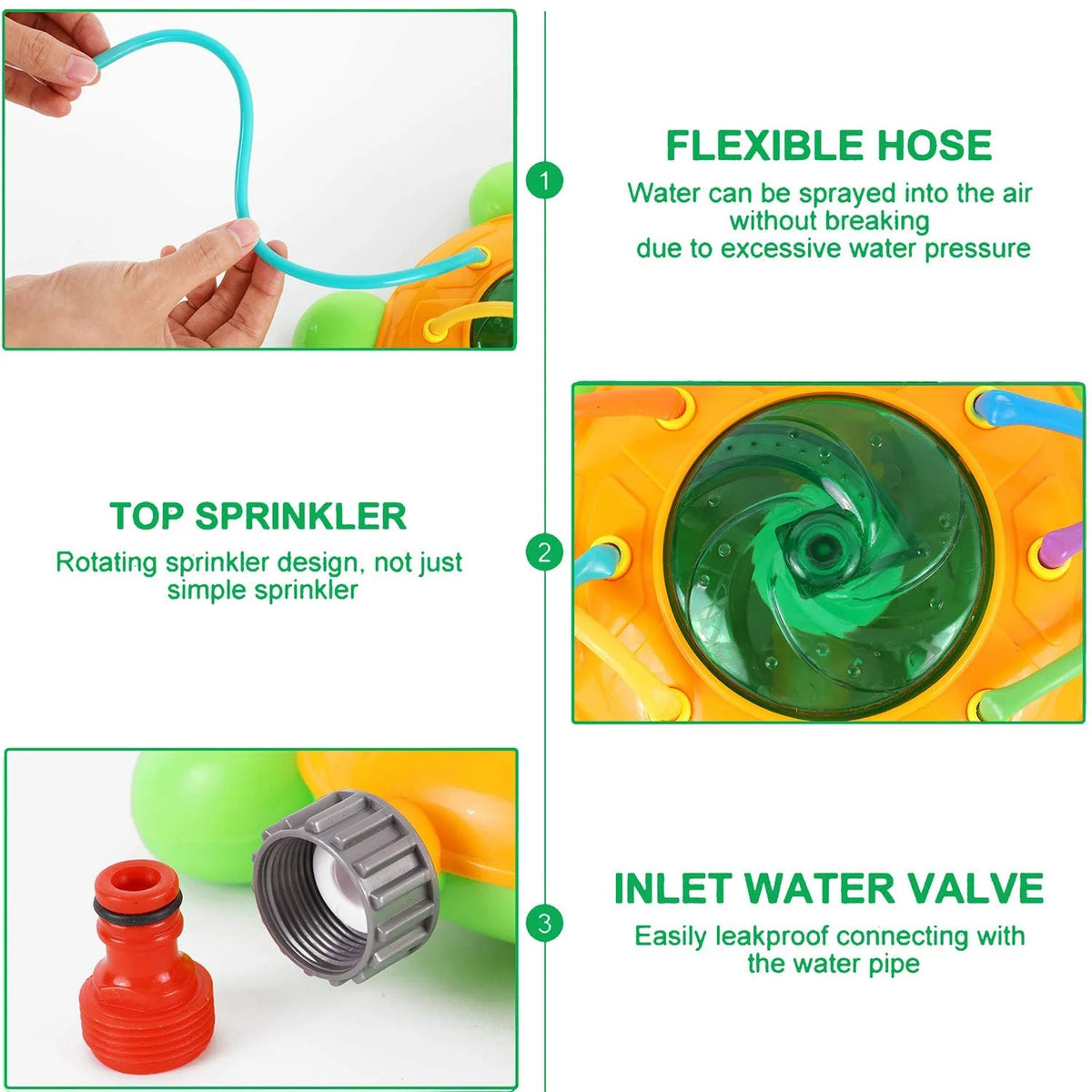 Outdoor Water Spray Sprinkler for Kids T48069