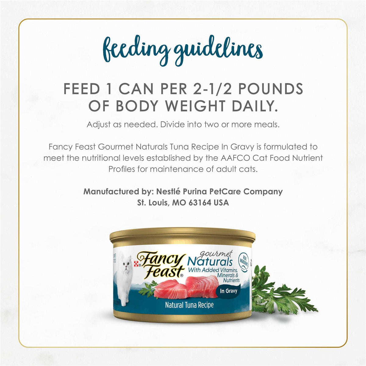 Tuna Recipe in Gravy Wet Cat Food H60114