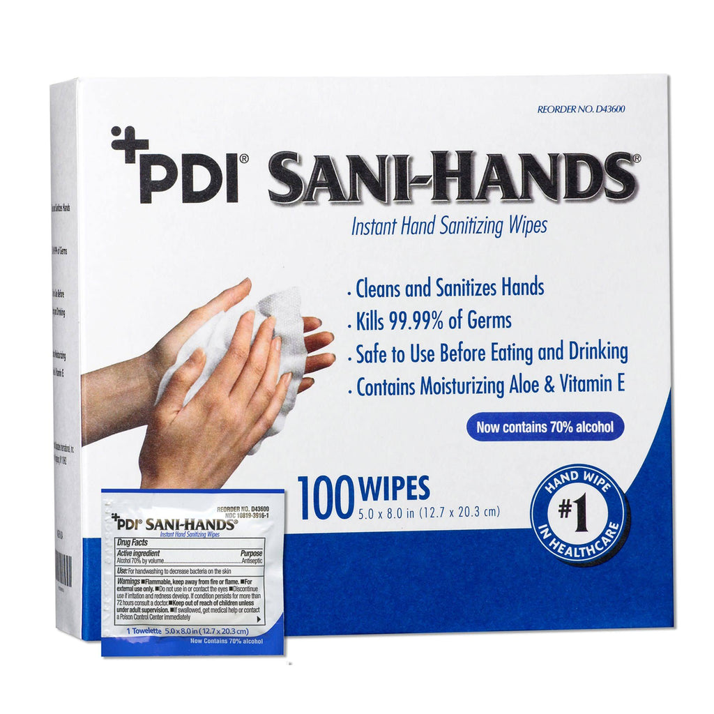 Sani-Hands ALC Hand Wipes N931