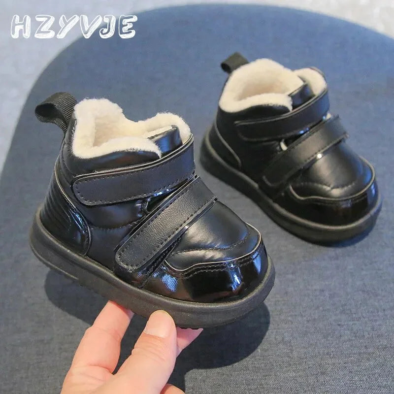Silvery White Non Slip Warm Snow Boots V154